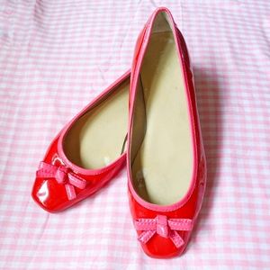 kate spade Y2K square toe flats
